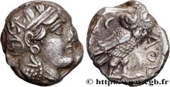 Greek Coins ATTICA - ATHENS Type : Tétradrachme  Date : c. 350 - 323/294 AC.  Mint name / Town : Athènes, Attique  Metal : silver  Diameter : 22  mm Orientation dies : 9  h. Weight : 17,15  g. Rarity 