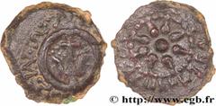 Greek Coins JUDAEA - HASMOAEAN KINGDOM - ALEXANDER JANNAEUS Type : Prutahinternet  Date : c. 103-76  Mint name / Town : Judée, Jérusalem  Metal : copper  Diameter : 14,5  mm Weight : 1,16  g. Rarity :