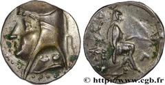 Greek Coins PARTHIAN KINGDOM - ARSACES I Type : Drachme  Date : c. 247-211 AC.  Mint name / Town : Hecatompylos  Metal : silver  Diameter : 18  mm Orientation dies : 12  h. Weight : 4,17  g. Rarity : 