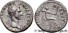 Roman coins NERVA Type : Denier  Date : septembre - décembre  Date : 96  Mint name / Town : Rome  Metal : silver  Millesimal fineness : 900  ‰ Diameter : 17,5  mm Orientation dies : 6  h. Weight : 3,5