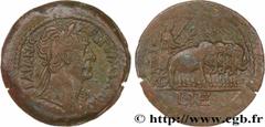Provincial Coins TRAJANUS Type : Drachme  Date : an 15  Mint name / Town : Alexandrie, Égypte  Metal : billon  Diameter : 34  mm Orientation dies : 12  h. Weight : 22,69  g. Obverse description : Bust