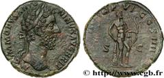 Roman coins COMMODUS Type : Sesterce  Date : août - décembre  Date : 184  Mint name / Town : Rome  Metal : copper  Diameter : 31  mm Orientation dies : 12  h. Weight : 22,86  g. Rarity : R1  Officine 