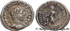 Roman coins ELAGABALUS Type : Denier  Date : fin  Date : 221  Mint name / Town : Rome  Metal : silver  Millesimal fineness : 500  ‰ Diameter : 17,5  mm Orientation dies : 12  h. Weight : 3,48  g. Rari