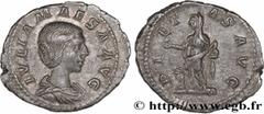Roman coins JULIA MAESA Type : Denier  Date : 218-220  Mint name / Town : Rome  Metal : silver  Millesimal fineness : 500  ‰ Diameter : 18,5  mm Orientation dies : 12  h. Weight : 3,22  g. Rarity : R1