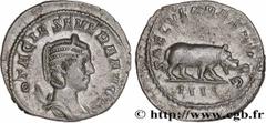 Roman coins OTACILIA SEVERA Type : Antoninien  Date : 248  Mint name / Town : Rome  Metal : billon  Millesimal fineness : 450  ‰ Diameter : 22  mm Orientation dies : 6  h. Weight : 3,53  g. Rarity : R