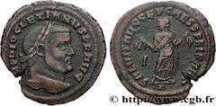 Roman coins DIOCLETIAN Type : Follis ou nummus  Date : 299-303  Mint name / Town : Carthage  Metal : copper  Diameter : 29  mm Orientation dies : 12  h. Weight : 9,55  g. Rarity : R1  Officine : 1re  
