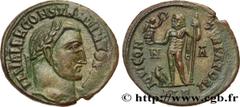 Roman coins CONSTANTINE I THE GREAT Type : Follis ou nummus  Date : 314-315  Mint name / Town : Alexandrie  Metal : copper  Diameter : 21  mm Orientation dies : 5  h. Weight : 4,76  g. Rarity : R2  Of