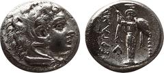 GREEK COINS MYSIA - PERGAMON Type : Diobole Date : c. 310-284 AC Mint name / Town : Pergame, Mysie Metal : silver Diameter : 9,6 mm Orientation dies : 12 h. Weight : 1,38 g.