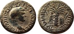 ROMAN PROVINCIAL Bithynia, Asia Minor. Titus (79 - 81 AD). AE (27mm, 11.82 gm, 6h). AYTOKPA TITOΣ KAIΣAP ΣEBAΣ YIOΣ; laureate head of Titus to r. / EΠI M MAIKIOY POYΦOY ANΘYΠATOY (in the proconsulship