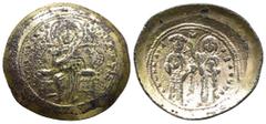 Byzantine Byzantine BYZANTINE EMPIRE, Constantin X. Dukas, 1059-1067, AV Histamenon Nomisma, Constantinople. Christ enthroned in front. Rev. Holy Mother of God blesses the Emperor. (Covering) Weight: 