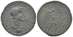Roman Provincial Roman Provincial Lycia, Tlos Gordian III 238-244 . Ae Laureate, draped and cuirassed bust r. R/ Nike advancing r., holding wreath and palm. Weight: 19.55 Diameter: 33