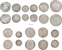 POLAND. Important lot 229 of coins (sold as is, no return). - G to Nice AU All pictures available here Medieval Poland. Anonymous Denar ; One-sided Adler-pfennig (2 ex.). - KINGDOM OF POLAND. Wencesla