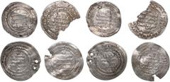 Islamic Coins Islamic Coins Abbasid AR Dirham (2), Samanid AR Dirham (2) Various condition. Sold as is, no returns. Abbasid (Madinat al-Salam) AH 321 (933 AD) – al-Qahir (AH 320-322 / 932-934 AD). Wit