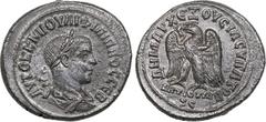 Roman provincial coins Syria, Seleucis and Pieria, Antioch Tetradrachm - Philip II (247–249 AD) 11.82g. 29mm. XF/XF+ AYTOK KM IOY LI FILIPPO C CEB/ DHMAR X E X OYCIAC Y PATOG , ANTIOCXIA / SC