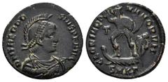 Roman Imperial Coins THEODOSIUS I (379-395). Ae. Cyzicus. Weight : 5.05 gr Diameter : 23 mm