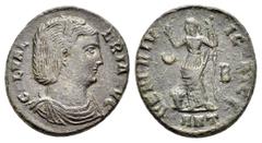 Roman Imperial Coins GALERIA VALERIA.(Augusta, 293-311). Follis. Obv : GAL VAL-ERIA AVG. Diademed, draped bust right. Rev : VENERI V-ICTRICI. Venus, draped, standing front, head left, holding up apple