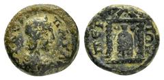 Roman Provincial Coins PAMHYLIA. Perge. Julia Paula.Julia Paula (Augusta, 219-220). Ae. Condition : Good very fine. Weight : 2.5 gr Diameter : 12 mm