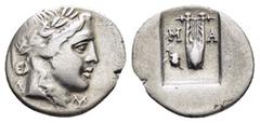 Greek Coins LYCIA. Lycian League. Masicytes.(Circa 27-20 BC).Hemidrachm. Condition : Good very fine. Weight : 1.60 gr Diameter : 16 mm