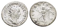 Roman Imperial Coins OTACILIA SEVERA (244-249).Rome.Antoninianus. Obv : OTACIL SEVERA AVG. Diademed and draped bust right, set on crescent. Rev : CONCORDIA AVGG. Concordia seated left with patera and 