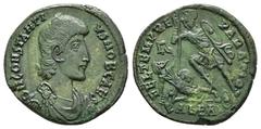 Roman Imperial Coins CONSTANTIUS II.(337-361).Alexandria.Follis. Condition : Good very fine. Weight : 6.66 gr Diameter : 23 mm The coin depicts Constantius II, and the image depicts a military victory