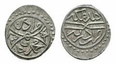 Islamic Coins OTTOMAN.Murad II. 1st Reign.1421-1444 AD.Edirne Mint.834 AH.AR Akce Obverse : Arabic legend Reverse : Arabic legend Reference : Damali 6-ED-G2 Weight : 1.1 gr Diameter : 12 mm
