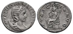 Roman Coins OTACILIA SEVERA (Augusta, 244-249). Antoninianus. Rome.MARCIA OTACIL SEVERA AVG, Bust of Otacilia Severa, diademed, draped, right / PVDICITIA AVG: Pudicitia, draped, veiled, seated left, r
