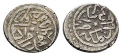 Islamic Coins OTTOMAN EMPIRE.Mehmet II.(1451-1481).Edirne.AH 865.Akce. Obv : Arabic legend. Rev : Arabic legend. Condition : Good very fine. Weight : 0.93 gr Diameter : 10 mm