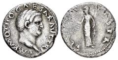 Roman Imperial Coins OTHO.(69).Rome.Denarius. Obv : IMP M OTHO CAESAR AVG TR P. Bare head right. Rev : SECVRITAS P R. Securitas standing left, holding wreath and sceptre. RIC 12. Condition : Nicely to