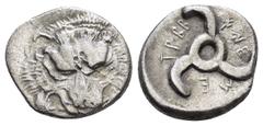 Greek Coins DYNASTS OF LYCIA. Perikles (Circa 380-360 BC). Tetrobol. Weight : 2.5 gr Diameter : 16 mm
