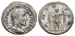 Roman Imperial Coins MAXIMINUS THRAX.(235-238).Rome.Denarius. Weight : 2.9 gr Diameter : 19 mm