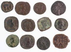 Antiquity Antike Lots und Sammlungen antiker Münzen RÖMER, interessante Sammlung von meist römischen Münzen, dabei Denare, Antoniniane und ein paar Sesterzen in teilweise hübscher Erhaltung. Unbedingt