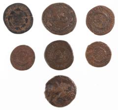 Antiquity Antike Lots und Sammlungen antiker Münzen RÖMER, Lot von 7 Münzen. Erhaltung meist um s-ss.