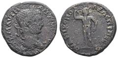 Ancient Coins Antike Römer Münzen der Römischen Provinzen Thrakien, Nicopolis ad Mestum, Æ (15,87g), Caracalla, 197-217. Av: Büste nach rechts, darum Umschrift. Rev: Stehender Helios mit erhobenen rec