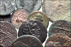MIXED. Greek-RPC. Lot of Twenty-seven (27) AR and Æ of various cities and rulers. Includes: GREEK: APULIA, Arpi. Æ. Apollo / Horse (2 coins) // CALABRIA, Brundisium. Æ Semis. Neptune / Phalanthos on d