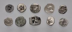 Large Lots GREEK. Northern Greece. Lot of ten (10) Thraco-Macedonian AR fractions. Includes: ISLANDS off THRACE, Thasos. AR Trihemiobol. Traité 11 // ISLANDS off THRACE, Thasos. AR Sixteenth Stater. S