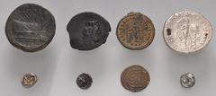 Large Lots MIXED. Greek - Roman Imperial. Lot of eight (8) silver and bronze issues. Includes: Greek: Pisidia, Selge. AR Obol // Ionia, Miletos. AR Diobol // Cilicia, Uncertain. AR Obol // Roman Provi