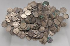 Large Lots ISLAMIC. Ottoman. Lot of two-hundred-ten (210) AR Akçe. Includes: various rulers, issues, and types. Fine - Good VF. LOT SOLD AS IS, NO RETURNS. Two-hundred-ten (210) coins in lot.