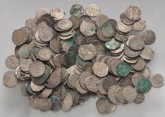 Large Lots ISLAMIC. Ottoman. Lot of two-hundred-seven (207) AR Akçe. Includes: various rulers, issues, and types. Fine - Good VF. LOT SOLD AS IS, NO RETURNS. Two-hundred-seven (207) coins in lot.