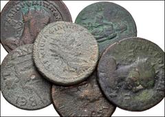 ROMAN. Provincial. Lot of Six (6) Æ of Cilicia. Includes: Anazarbus. Philip I // Germanicopolis. Lucius Verus // Lyrbe. Gordian III // Seleucia ad Calycadnum. Valerian // Tarsus. Gordian III // Tarsus