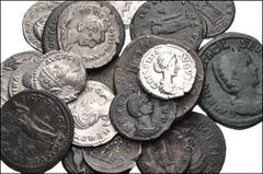 MIXED. Roman Provincial-Roman Imperial. Lot of Twenty-three (23) AR and Æ of Roman Augustae. Includes: ROMAN PROVINCIAL: Alexandria, Egypt. Nero & Poppea BI tetradrachm // Marcianopolis, Moesia Inferi