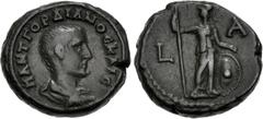 Roman Provincial EGYPT, Alexandria. Gordian III. As Caesar, AD 238. Potin Tetradrachm (23mm, 12.18 g, 11h). Dated RY 1 of Pupienus and Balbinus (AD 238). Bareheaded, draped, and cuirassed bust right, 