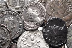 ROMAN. Imperial. Lot of Twenty-one (21) AR and Æ from Gordian III to Constantius Gallus. Includes: Gordian III. AR Denarius (2) // Gordian III. AR Antoninianus (2) // Philip I. AR Antoninianus // Mari