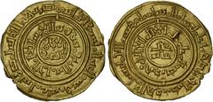 Fatimids Crusaders, Latin Kingdom of Jerusalem. AV Dinar (3.77mm, 3.77 g, 12h). Imitating a Fatimid dinar of al-Amir, 'Misr' mint, dated 'AH 510'. Acre mint. Second Phase, struck before AD 1187. Cf. B