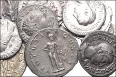 ROMAN. Imperial. Lot of Eleven (11) AR Denarii and Antoniniani from Elagabalus to Philip I. Includes: Elagabalus. AR Denarius // Severus Alexander. AR Denarius (3) // Julia Mamaea. AR Denarius (3) // 
