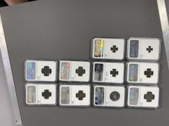 Large Lots ROMAN. Imperial. Lot of ten (10) bronze issues. Includes: Constantine I // Divus Constantine I // Maximinus II // Theodosius I // Arcadius // Honorius // Theodosius II // Leo I // Zeno. All