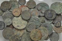 Large Lots ROMAN. Provincial. Lot of sixty (60) bronze issues. Includes: various cities, rulers, issues, and types. One Imperial (1) Severina Antoninianus. Some interesting types including some Mesopo