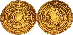 Fatimids Fatimids. al-Mu'izz li-Din Allah. AH 341-365 / AD 953-975. AV Dinar (22.3mm, 4.03 g). Misr mint. Dated AH 358 (AD 968/9). Nicol 349; Album 697.1. Near VF, small edge clip. After the death of 