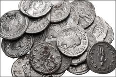 ROMAN. Imperial. Lot of Twenty-one (21) AR Antoniniani from Gordian III to Herennia Etruscilla. Includes: Gordian III (8) // Philip I (3) // Otacilia Severa // Trajan Decius (7) // Herennia Etruscilla