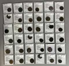 Large Lots ROMAN. Imperial. Lot of thirty-six (36) Antoniniani mostly of Gallienus and Salonina. Includes: Gallienus (24) // Salonina (10) // Saloninus (1) // lot also includes one (1) AR Antoninianus
