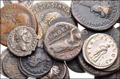 ROMAN. Provincial-Imperial. Lot of twenty-one (21) miscellaneous AR, BI, and Æ issues. Includes: PROVINCIAL: Egypt, Alexandria. Nero. BI Tetradrachm (2) // REPUBLICAN: M. Cipius M.f. AR Denarius // IM